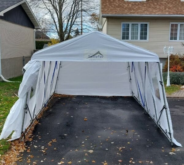 Location d'abri d'auto simple classique 11'x16'